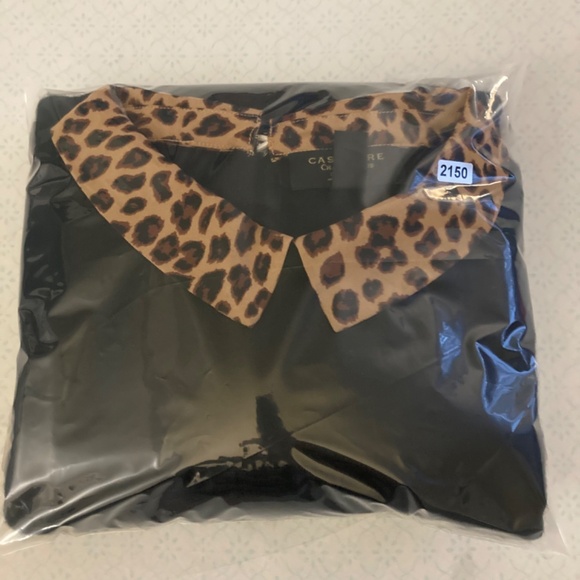 Charter club 100% cashmere sweater with shirt details - Picture 6 of 6